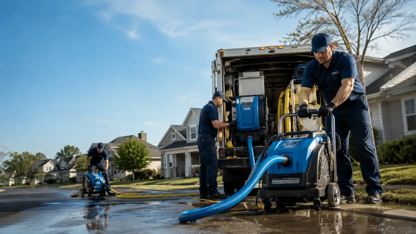 Flood Damage Cleanup in Prairie Lea, TX